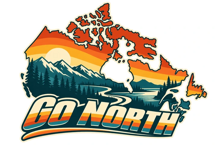 Go North Canadian Finds artwork